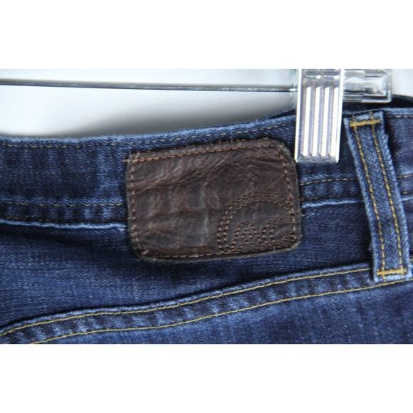 AG Adriano Goldschmied Jeans Mens 30x34 Hero Relaxed Fit Blue Denim Distressed - Picture 7 of 10